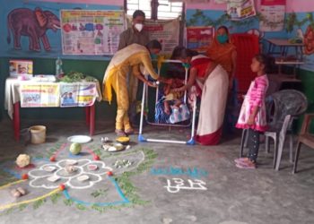 बच्चों को खीर खिलाकर पोषण अभियान की हुई शुरुआत,महिलाओं व बच्चों को सही पोषण की उपलब्धता सुनिश्चित कराने को ले राष्ट्रीय पोषण अभियान जरुरी:मो. इमरोज।।*