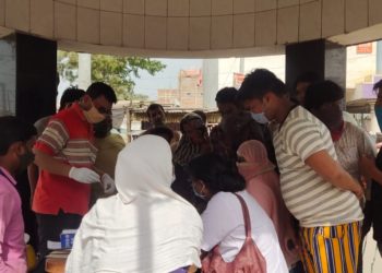 *राजेंद्र चौक(बघवा चौक)पर विशेष कोविड-19 जांच शिविर लगाकर 150 का लिया गया सैंपल,एक सब्जी विक्रेता सहित दो पाए गए कोरोना पॉजिटिव, हड़कंप*