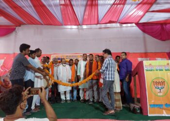 भाजपा की बैठक में केन्द्र व राज्य सरकार की उपलब्धियों पर हुई व्यापक चर्चा,पर्यावरण को संतुलित रखने के लिए प्लास्टिक का उपयोग नहीं किए जाने पर दिया गया बल