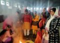 कोरोना के जारी प्रहार के बीच बिहार के मुखिया नीतीश कुमार की जल्द स्वस्थता को ले कार्यकर्ताओं ने किया हवन- पूजन,जिलाध्यक्ष बबलू मंडल ने कहा-माँ गायत्री से की गई है प्रार्थना,जल्द स्वस्थ होंगे मुख्यमंत्री