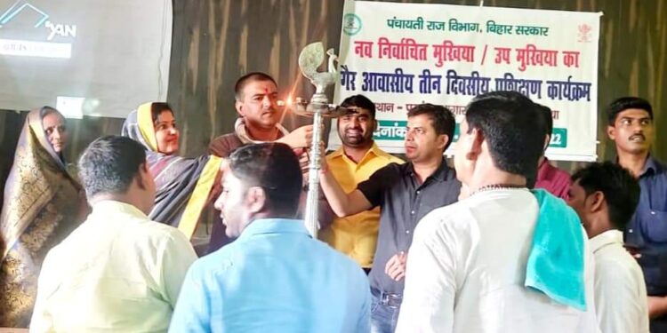 प्रशिक्षण शिविर में जनप्रतिनिधियों को समस्या और समाधान का मिला ज्ञान