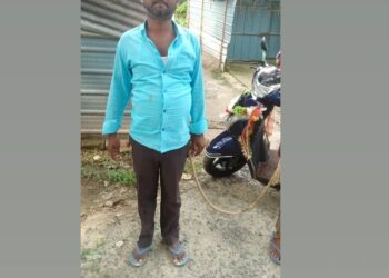 शराब के नशे में चूर शराब कारोबारी को पुलिस ने दबोचा,दिखाई जेल की राह