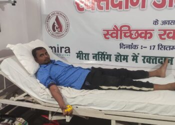 …और मुस्लिम समाज के युवक ने रक्तदान कर पत्रकार के नवजात शिशु की बचा ली जान,चहुंओर हो रही चर्चा