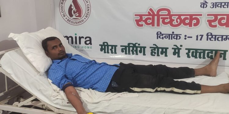 …और मुस्लिम समाज के युवक ने रक्तदान कर पत्रकार के नवजात शिशु की बचा ली जान,चहुंओर हो रही चर्चा