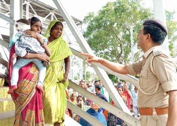 छट्ठी का भोज खाकर मायके से ससुराल लौट रही माँ-बेटी आयी मालगाड़ी के चपेट में,महिला की दर्दनाक मौत, बच्ची जख्मी