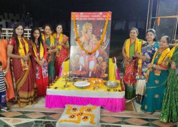 समाज के सर्वांगीण विकास को ले निरंतर करें पूजा अर्चना:मदन जायसवाल,श्री राज राजेश्वर सहस्त्रबाहु अर्जुन भगवान के जन्मोत्सव पर विशेष कार्यक्रम आयोजित