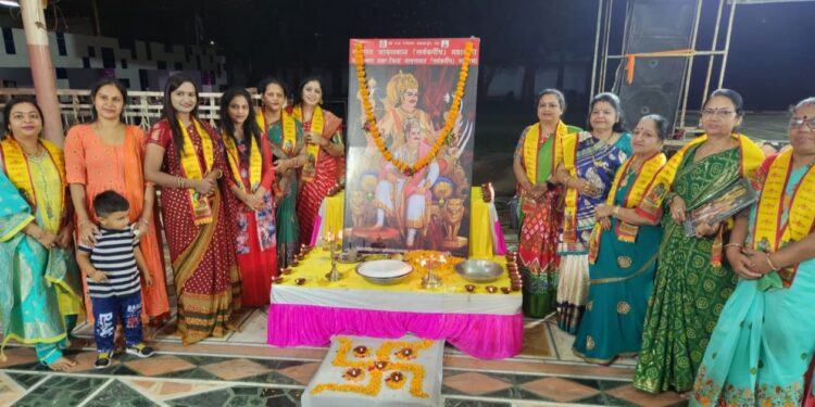 समाज के सर्वांगीण विकास को ले निरंतर करें पूजा अर्चना:मदन जायसवाल,श्री राज राजेश्वर सहस्त्रबाहु अर्जुन भगवान के जन्मोत्सव पर विशेष कार्यक्रम आयोजित