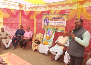 धन्य हैं वो माँ जिन्होंने त्याग के प्रतिमूर्ति कहे जाने वाले नागेन्द्र सिंह त्यागी को जन्म दी,21वीं पुण्यतिथि पर याद की गई पार्वती देवी,बंटी साड़ियां