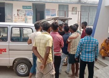 यात्री सेड निर्माण कार्य में लगे दो मजदूरों को लगा करंट, हालत गंभीर