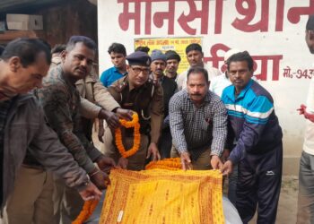 ड्यूटी से लौटकर बेटी के ससुराल जाने की तमन्ना रह गयी अधूरी और महज चार दिन पहले बेटी का कन्यादान करने वाला चौकीदार सो गया मौत की नींद