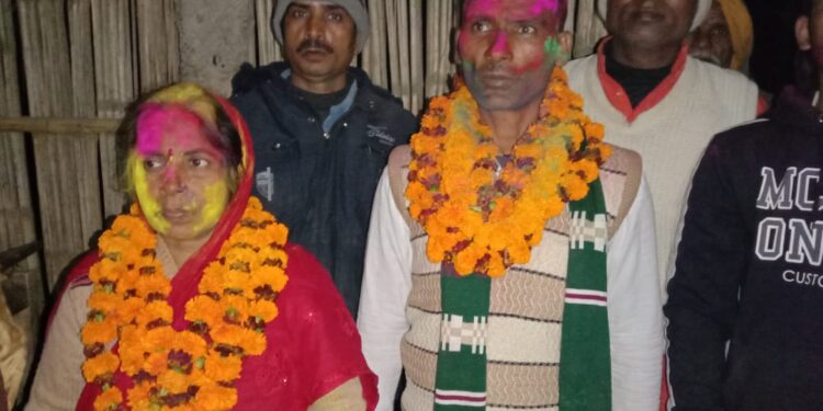 परबत्ता नगर पंचायत क्षेत्र के मुख्य पार्षद पद के लिए अर्चना देवी और उप मुख्य पार्षद पद पर कविता देवी की जीत का बजा डंका, विभिन्न वार्डों से प्रत्याशियों ने लहराया जीत का परचम,कान फाड़ू डीजे की धुन पर थिरकते नजर आ रहे समर्थक