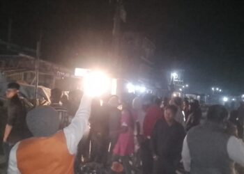 बेलदौर बाजार स्थित सब्जी मंडी के समीप आखिर किसने चलाई गोलियां!पड़ताल में जुटी पुलिस,चुनावी प्रचार-प्रसार के लिए बज रहे भोंपू का आवाज हुआ ठंढ़ा और गरजने लगी बंदूकें, दहशतजदा हैं लोग