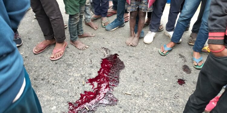 बेखौफ हुए अपराधियों ने ठेकेदार को गोली मारकर मौत की नींद सुलाया, खगड़िया से वापस लौटने के क्रम में अपराधियों ने दिया घटना को अंजाम