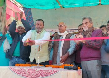 समाजसेवी नागेन्द्र सिंह त्यागी ने आखिर क्यों कहा कि,सत्ता में बैठे लोकतंत्र के प्रहरी ही बने बैठे हैं गणतंत्र के भक्षक!बंगलिया में सरस्वती पूजा के अवसर पर सांस्कृतिक कार्यक्रम आयोजित