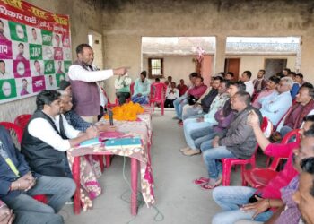 जाप व युवाशक्ति की बैठक आयोजित,कर्मवीर पप्पू यादव बिहार में छोटी-बड़ी घटना घटित होने पर न केवल घटनास्थल पर पहुंचते हैं, बल्कि पीड़ित परिवारों को न्याय एवं सुरक्षा दिलाने के सवाल पर करते हैं सार्थक पहल,पप्पू यादव के बगैर बिहार में नहीं बन सकेगी अगली सरकार: नागेंद्र सिंह त्यागी