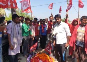 दुनिया में नहीं रहे कॉमरेड अजय राय,समाज में शोक की लहर,पार्टीजनों ने कहा-गरीब और मजदूरों के हक व हकूक की लड़ाई लडते रहे दिवंगत अजय