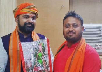 तीसरी बार भाजपा के जिला मीडिया प्रभारी बने मनीष कुमार राय,बधाईयों का तांता