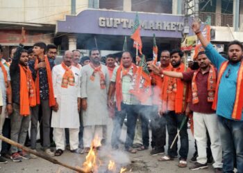 अगुवानी-सुल्तानगंज पुल निर्माण कार्य की न्यायिक जांच कराए नीतीश सरकार:रविश चंद्र सिन्हा