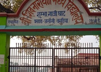 क्या रसोईया की मिलीभगत से हुई श्री शिवनारायण मध्य विद्यालय में चोरी!बंद स्कूल में दिया गया चोरी की घटना को अंजाम,आवश्यक कागजात सहित कई सामानों को फूंका