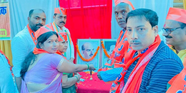 26सिर वाले रावण का सत्यानाश कर श्रीराम के नारों के साथ केन्द्र में फिर बनेगी मोदी की सरकार:नीतीश कुमार