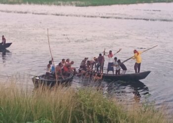 भैंस को रेलवे का धार पार कराने के दौरान युवक की डूबने से मौत,मचा कोहराम