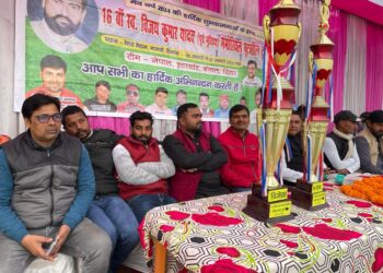 बहुचर्चित पूर्व मुखिया विजय यादव की याद में आयोजित फुटबॉल टूर्नामेंट में उत्तर प्रदेश को नेपाल ने रौंदा,फाइनल सोमवार को