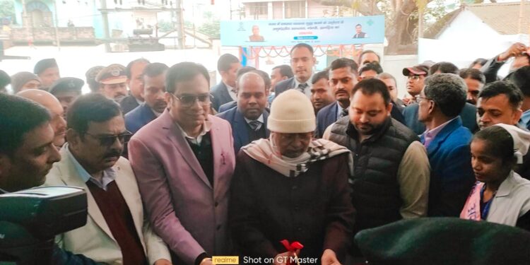 सीएम नीतीश कुमार ने गोगरी के सौ बेड वाले नवनिर्मित अनुमंडलीय अस्पताल का किया उद्घाटन, गरीब मरीजों के लिए यह अस्पताल साबित होगा मील का पत्थर:डॉ संजीव