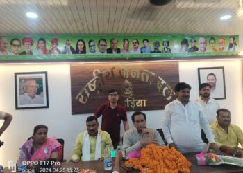 लोजपा के निर्वतमान सांसद चौधरी महबूब अली कैसर के आने से राजद को मिली मजबूती:मनोहर यादव