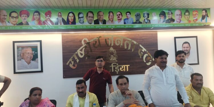 लोजपा के निर्वतमान सांसद चौधरी महबूब अली कैसर के आने से राजद को मिली मजबूती:मनोहर यादव