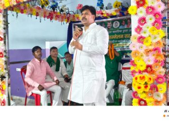 महज 17महीने में 5लाख नौकरी देने वाले तेजस्वी यादव जनता के आशीर्वाद से मुख्यमंत्री बनकर बिहार का करेंगे चौमुखी विकास:मनोहर यादव