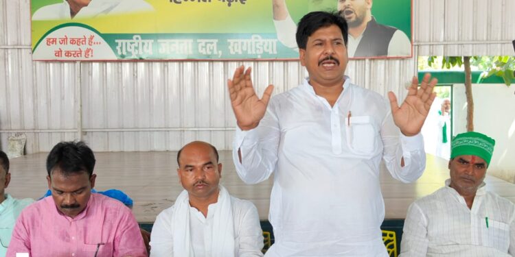 जनता के समर्थन से तेजस्वी के नेतृत्व में बनकर रहेगी दवाई, सिंचाई,कार्रवाई और सुनवाई वाली सरकार:मनोहर यादव