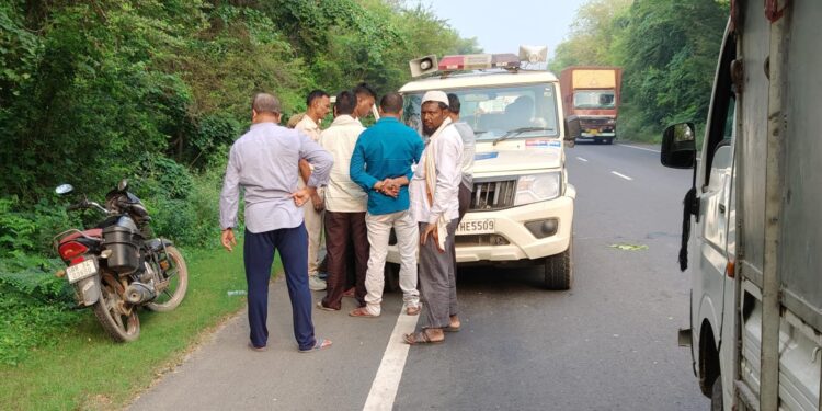 अनियंत्रित ट्रक ने युवक को बुरी तरह रौंदा,दर्दनाक मौत से पसरा मातम