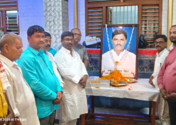 गोलियों के शिकार हुए कौशल सिंह को दी गयी श्रद्धांजलि,जदयू जिला अध्यक्ष बबलू मंडल ने बताया समाज का सच्चा हितैषी