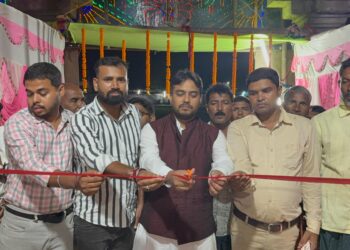 विश्वकर्मा पूजा और भव्य मेला उद्घाटन अवसर पर डॉ. नीतिश पटेल का संकल्प – बेलदौर को मेडिकल शिक्षा का हब बनाकर युवाओं का पलायन रोकेंगे, हर घर तक आधुनिक स्वास्थ्य सुविधा पहुँचाएंगे और क्षेत्र को नई पहचान देंगे