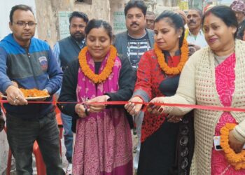 वार्ड संख्या–16 में वर्षों पुरानी जलजमाव समस्या के स्थायी समाधान की दिशा में बड़ा कदम, ₹22.82 लाख की लागत से आर.सी.सी. नाला निर्माण कार्य का शुभारंभ, नगर सभापति अर्चना कुमारी ने विकास कार्यों को दी नई रफ्तार