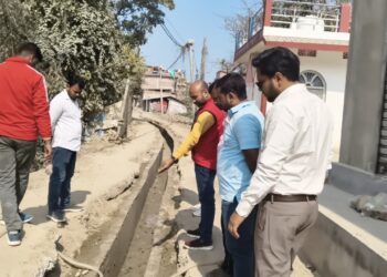 खगड़िया नगर परिषद के विभिन्न वार्डों में विकास कार्यों की विस्तृत समीक्षा, नगर सभापति प्रतिनिधि ज्योतिष मिश्रा द्वारा निरीक्षण