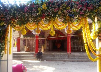 खगड़िया जिले के चित्रगुप्त मंदिर में शिवमय माहौल — महाशिवरात्रि पर भक्ति और व्यवस्था का अद्भुत संगम