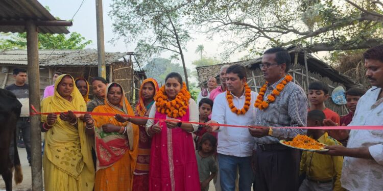 नगर सभापति अर्चना कुमारी के नेतृत्व में रामचंद्रा में ₹22 लाख की दो नई पीसीसी सड़कों का उद्घाटन, खिलाड़ियों और स्थानीय निवासियों को मिली बड़ी राहत