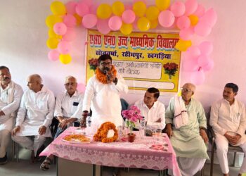 शिक्षा ही बदल सकती है समाज की तस्वीर,हर बच्चे तक गुणवत्तापूर्ण शिक्षा पहुंचाना हमारा लक्ष्य:बबलू मंडल