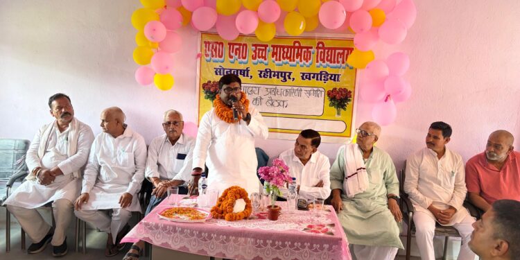 शिक्षा ही बदल सकती है समाज की तस्वीर,हर बच्चे तक गुणवत्तापूर्ण शिक्षा पहुंचाना हमारा लक्ष्य:बबलू मंडल