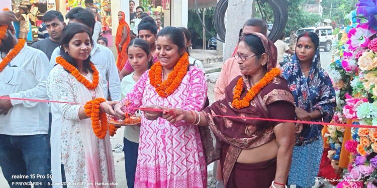 विश्व पर्यावरण दिवस पर खगड़िया को मिली विकास की ऐतिहासिक सौगात, नगर सभापति अर्चना कुमारी ने 61 लाख से अधिक की योजनाओं का किया लोकार्पण, जल संरक्षण से लेकर जलनिकासी तक मजबूत होगी व्यवस्था