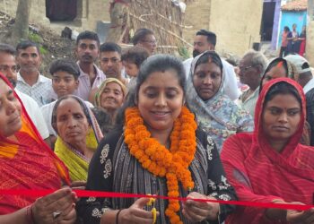 खगड़िया में विकास की एक और बड़ी सौगात: नगर सभापति अर्चना कुमारी ने कोठिया के ऐतिहासिक ठाकुर बैठका परिसर में 8.35 लाख रुपये की लागत से निर्मित भव्य चबूतरे का किया उद्घाटन, सामाजिक, धार्मिक एवं सांस्कृतिक गतिविधियों को मिलेगा नया मंच